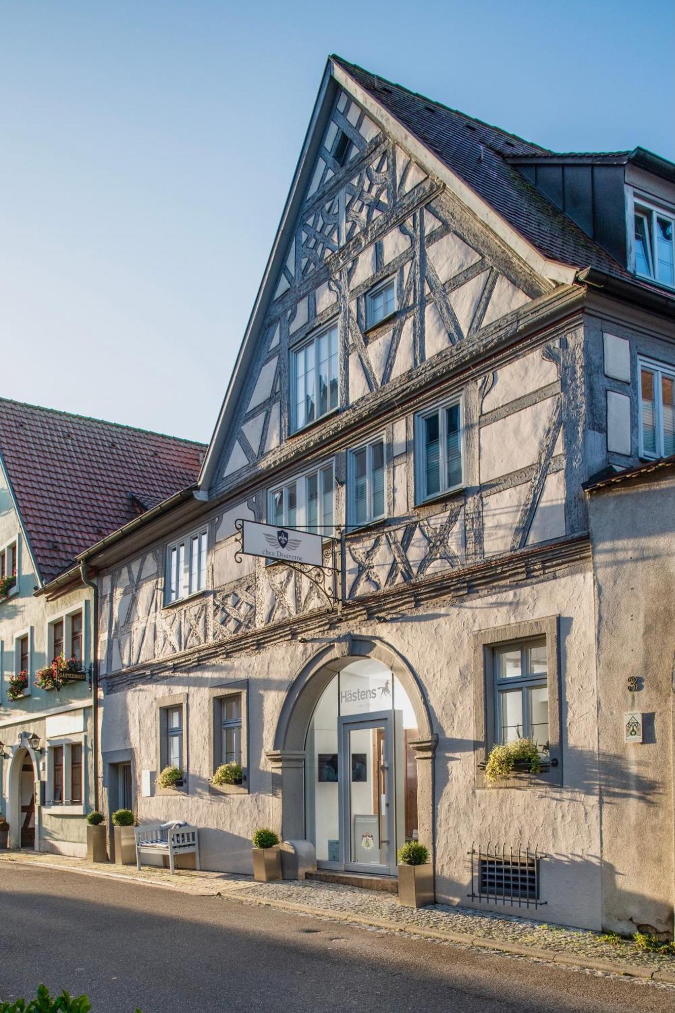 Haestens Boutique Biohotel - Chez Douverne Sommerach Bagian luar foto